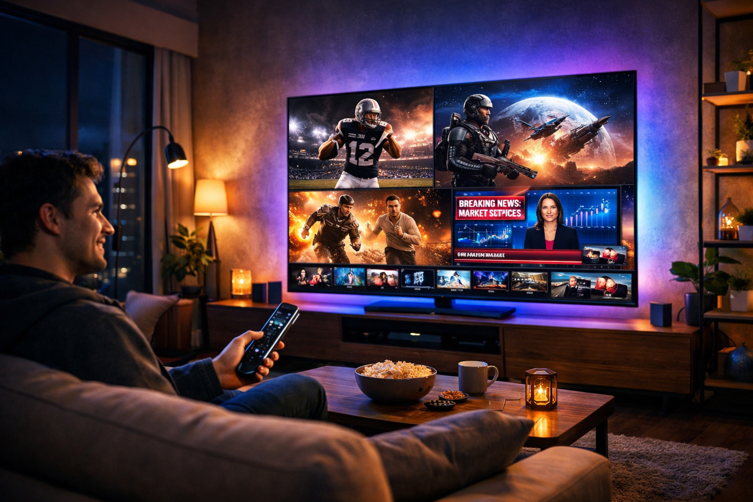 Best IPTV Services 2026 setup on Firestick with large TV